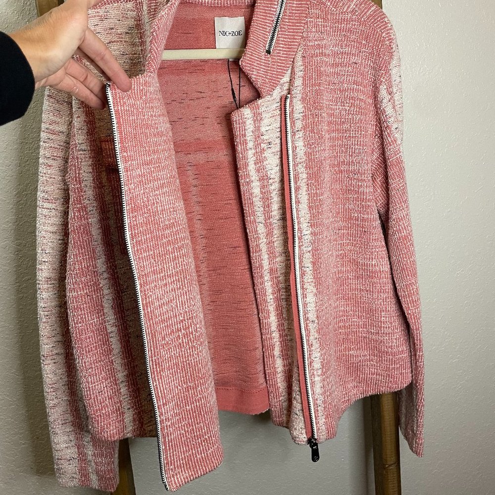 NIC+ZOE Petal Sunset Jacket Large NWT - Picture 13 of 15